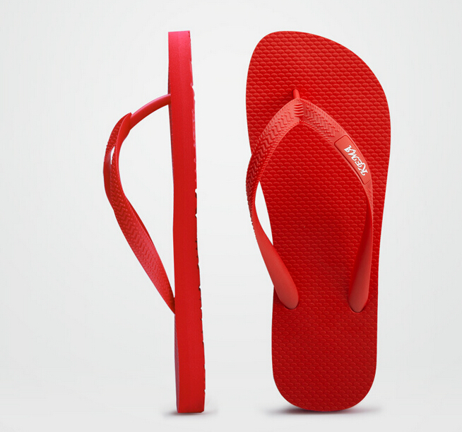 red flip flops
